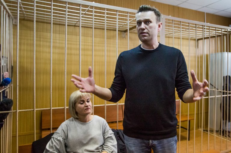 Aleksei Navalny, Russian Opposition Leader, Receives 15-Day Sentence